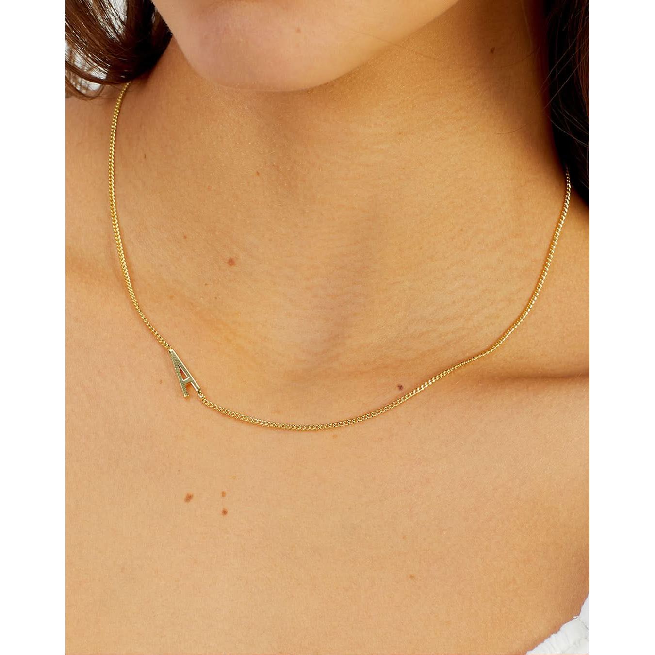 Wilder Alphabet Necklace ONNEA Jewelry