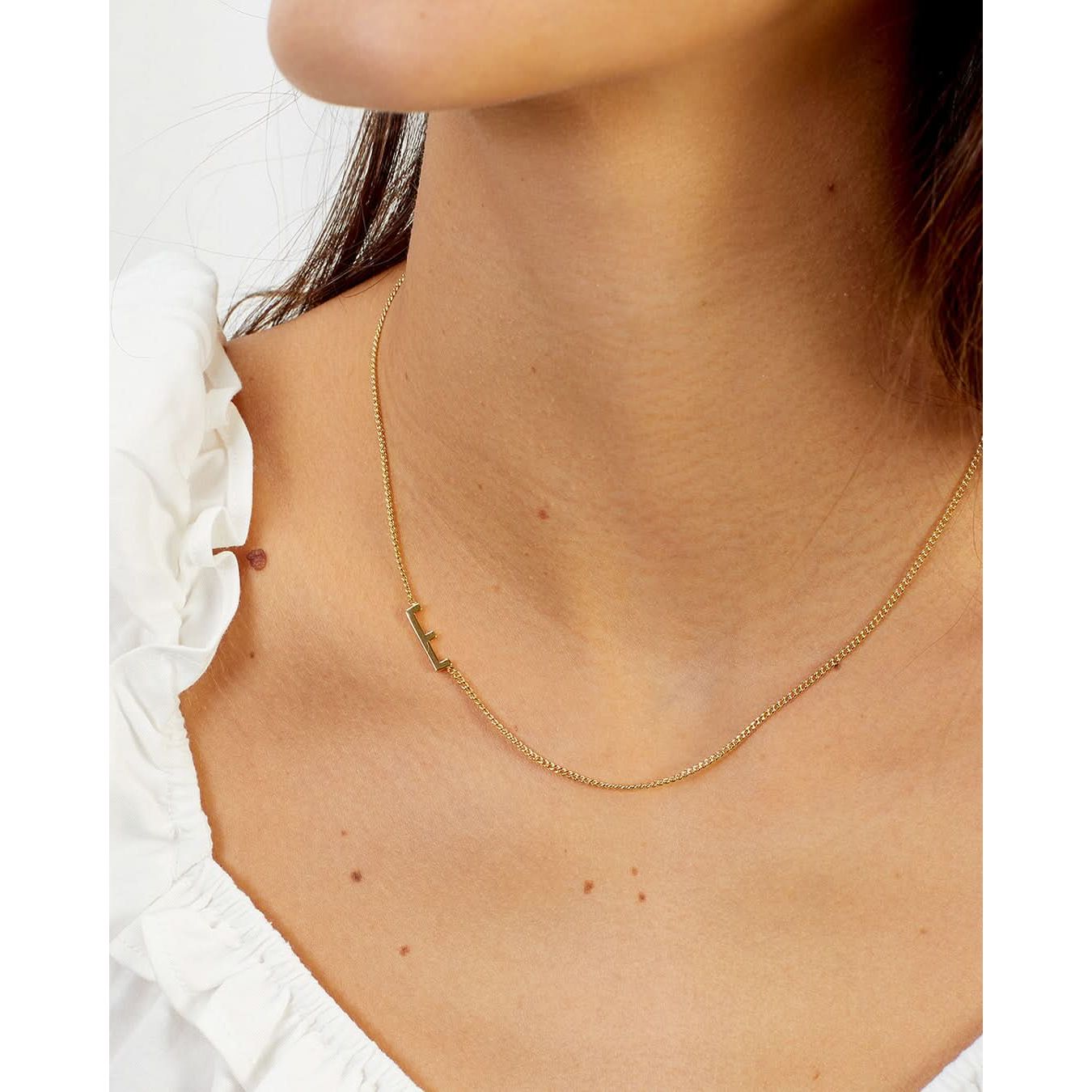 Wilder Alphabet Necklace ONNEA Jewelry