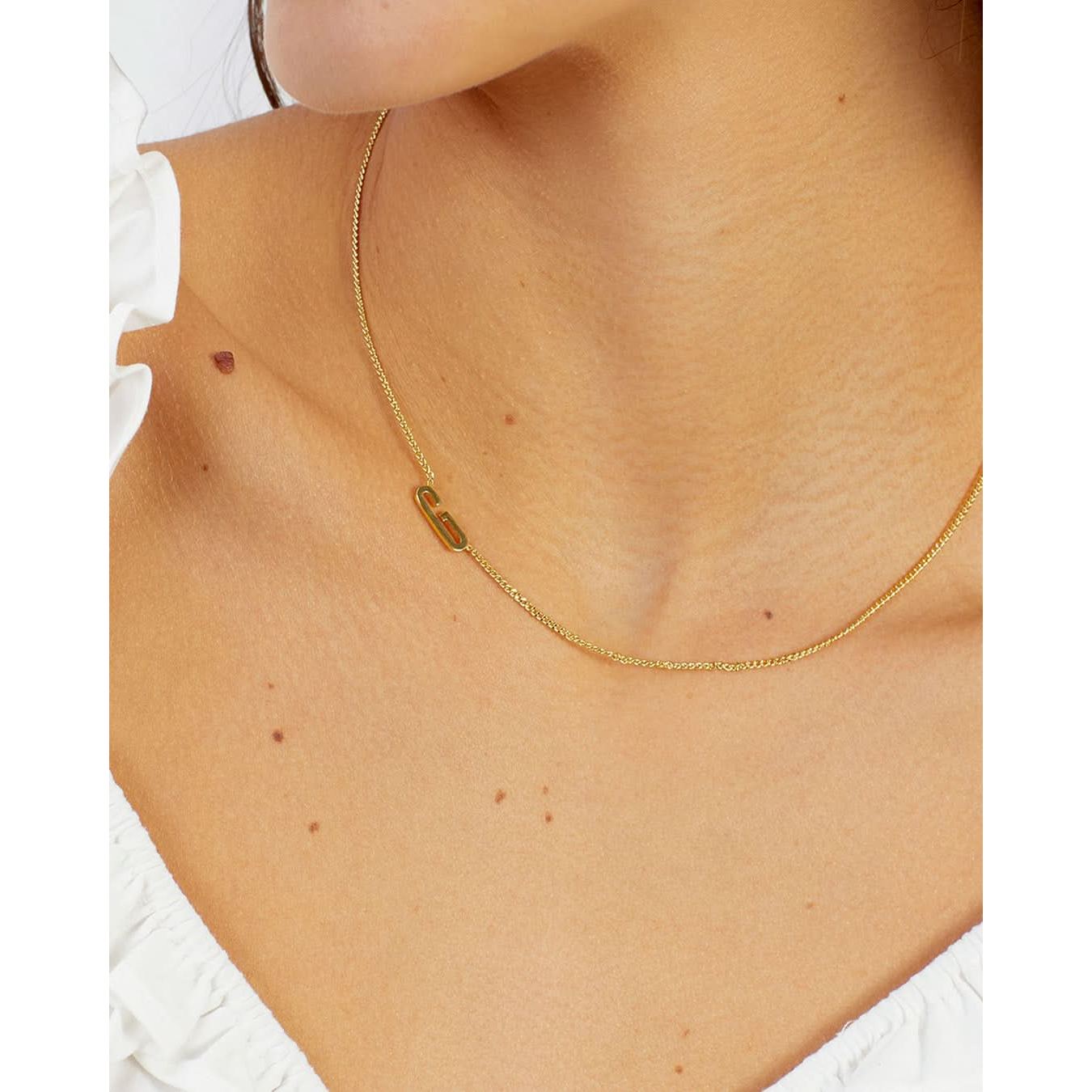 Wilder Alphabet Necklace ONNEA Jewelry