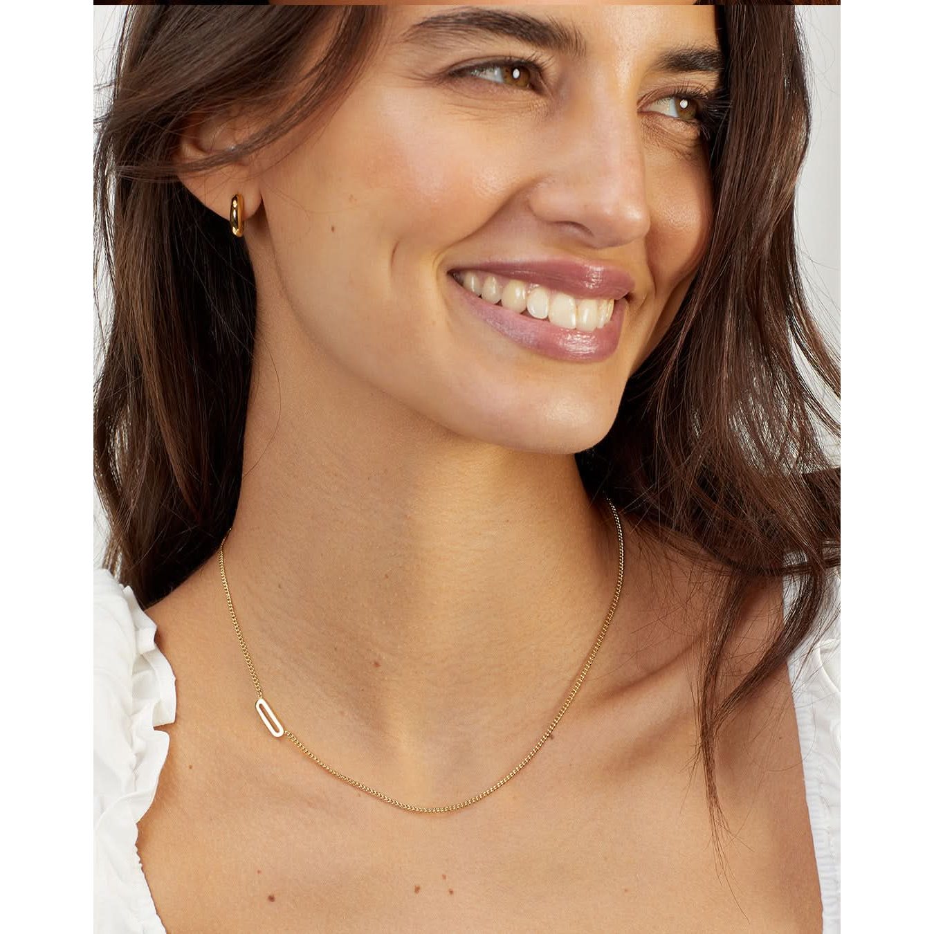 Wilder Alphabet Necklace ONNEA Jewelry