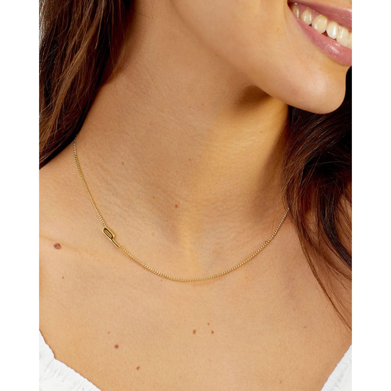 Wilder Alphabet Necklace ONNEA Jewelry