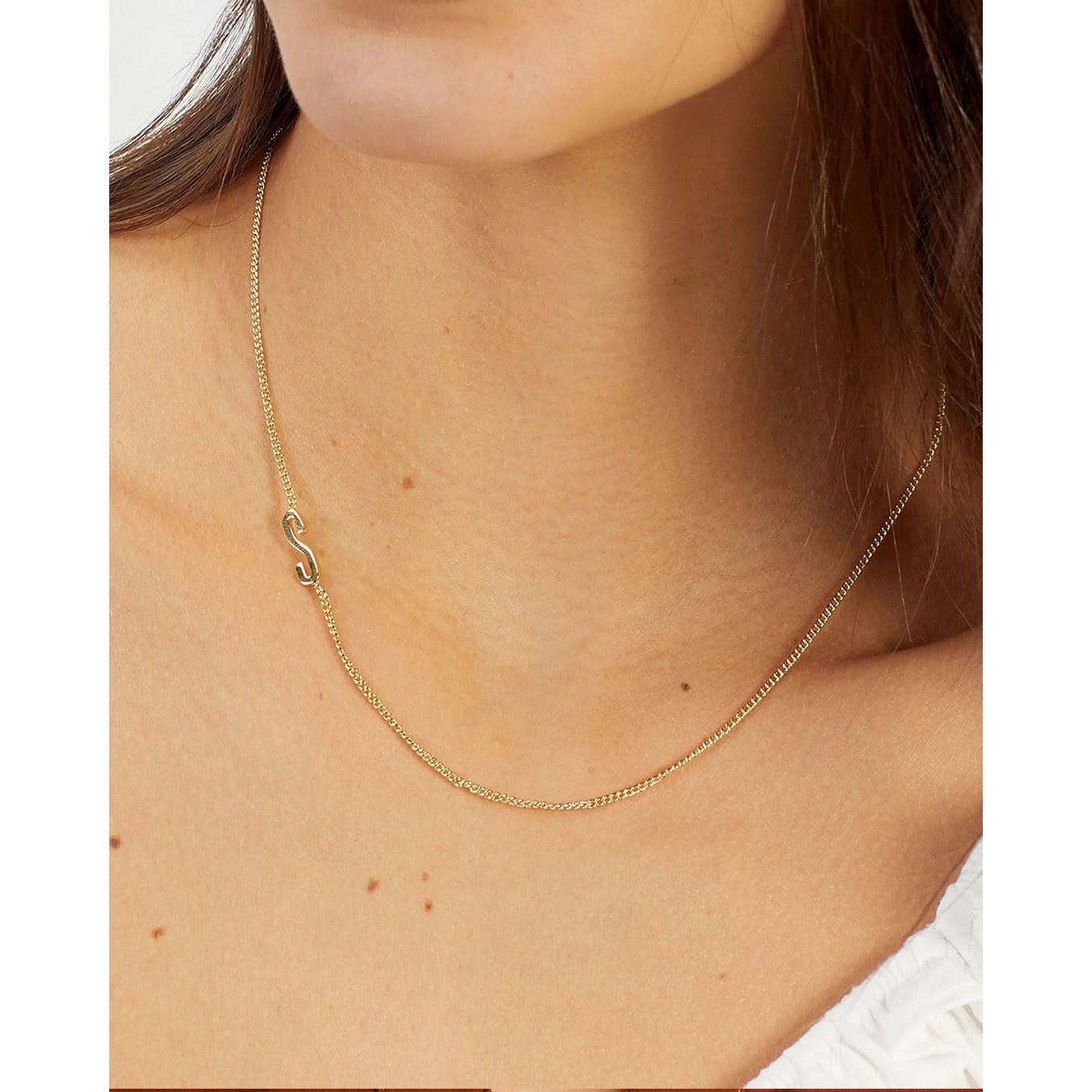 Wilder Alphabet Necklace ONNEA Jewelry