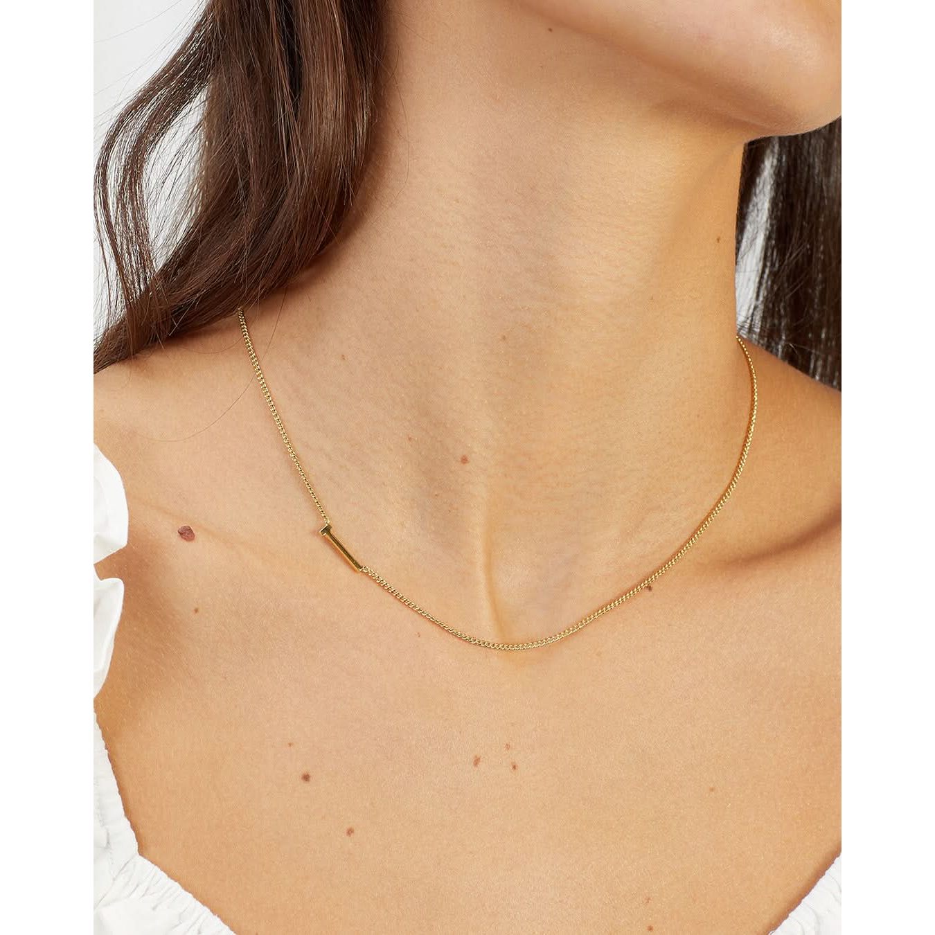 Wilder Alphabet Necklace ONNEA Jewelry