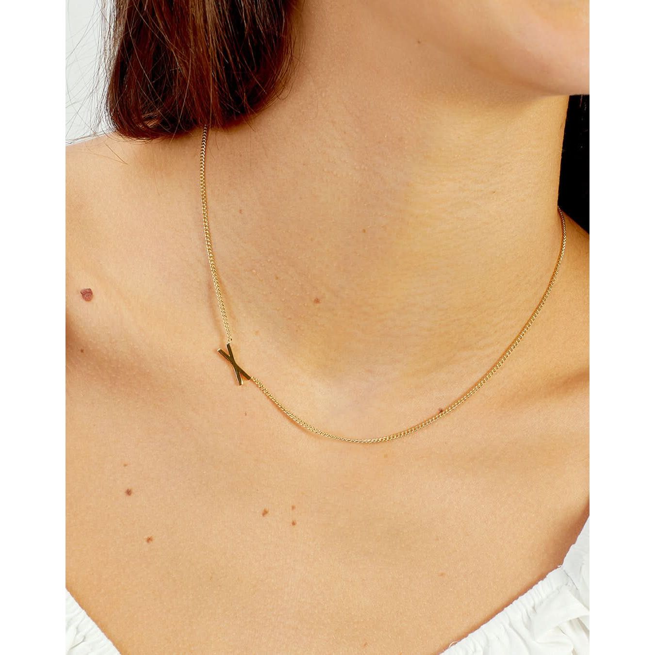 Wilder Alphabet Necklace ONNEA Jewelry