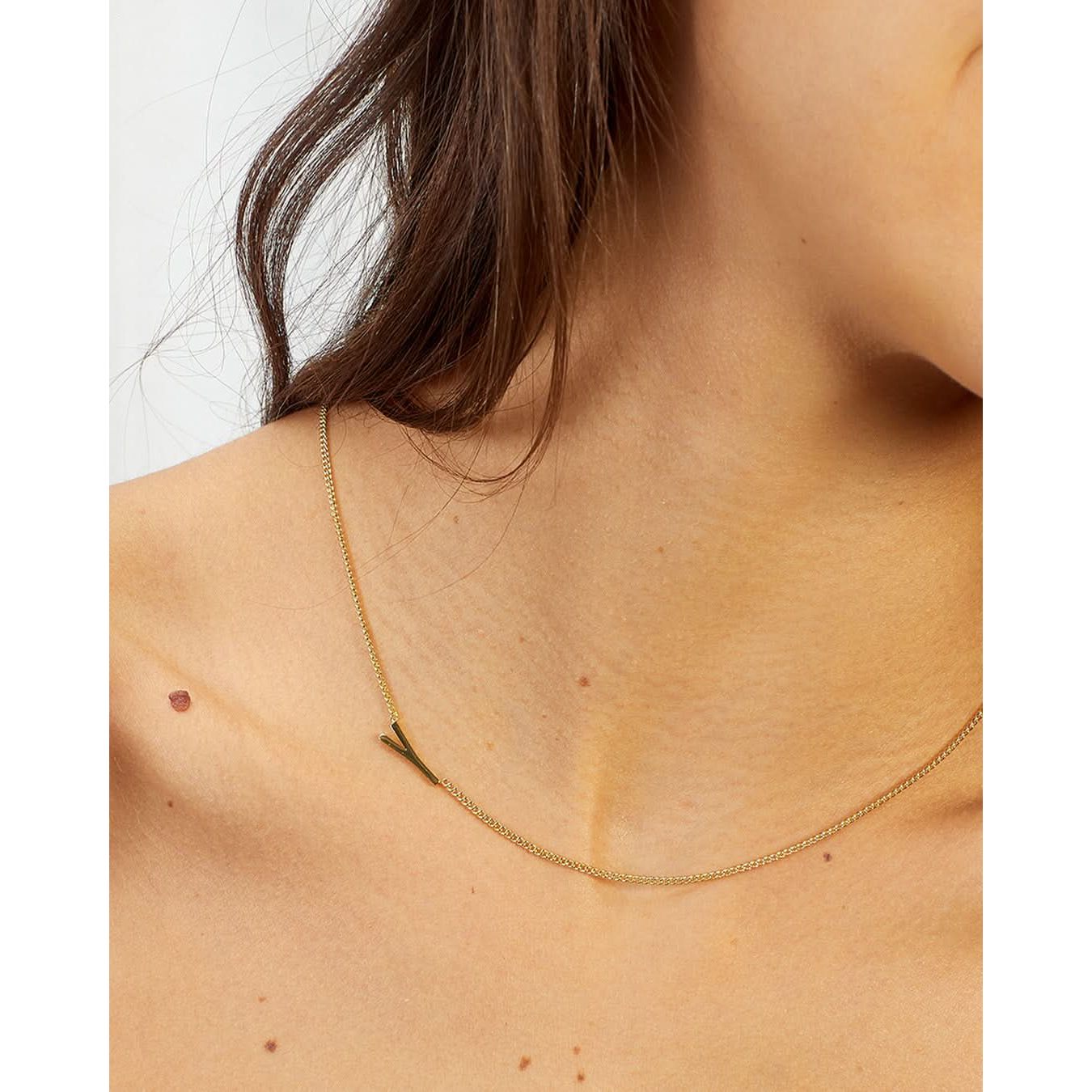 Wilder Alphabet Necklace ONNEA Jewelry