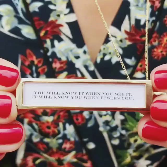 Envelope Fortune Locket ONNEA Jewelry