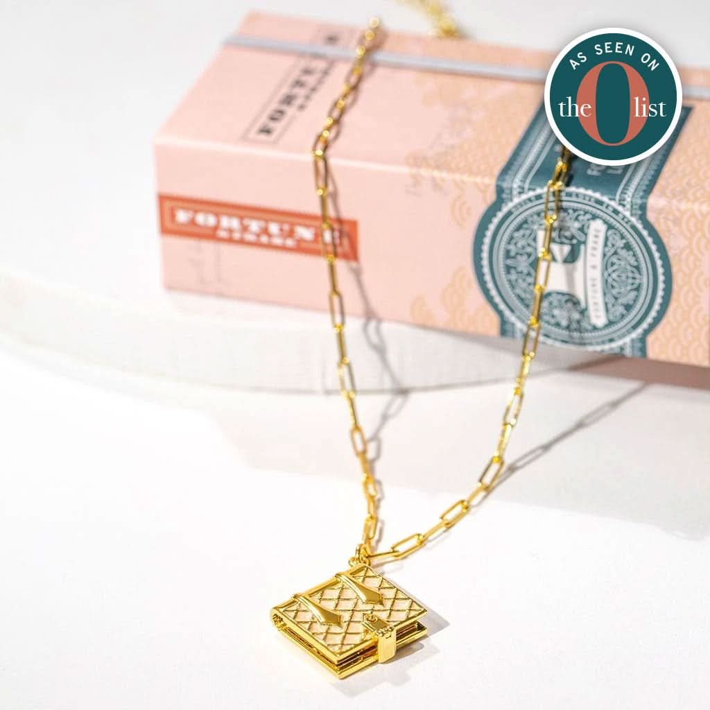 Secret Diary Book Locket ONNEA Jewelry