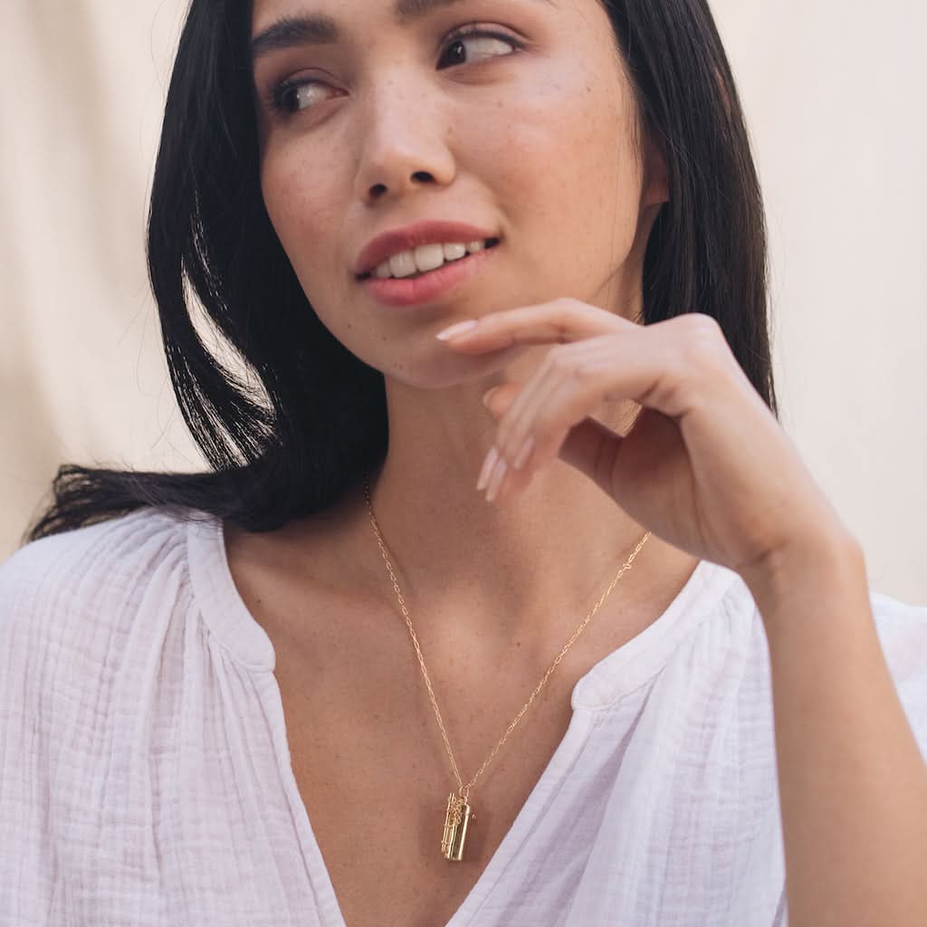 Capsule + Wand Locket ONNEA Jewelry