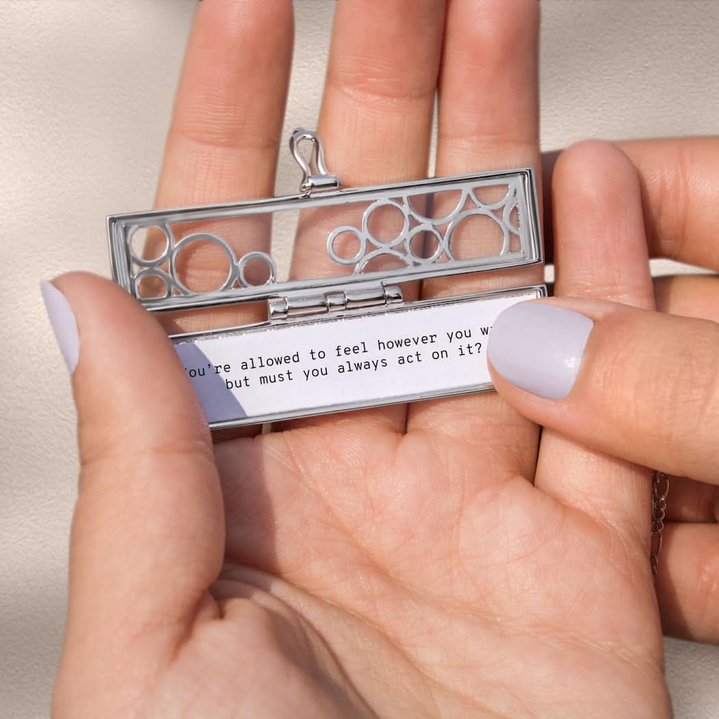 Cascading Circles Fortune Locket ONNEA Jewelry