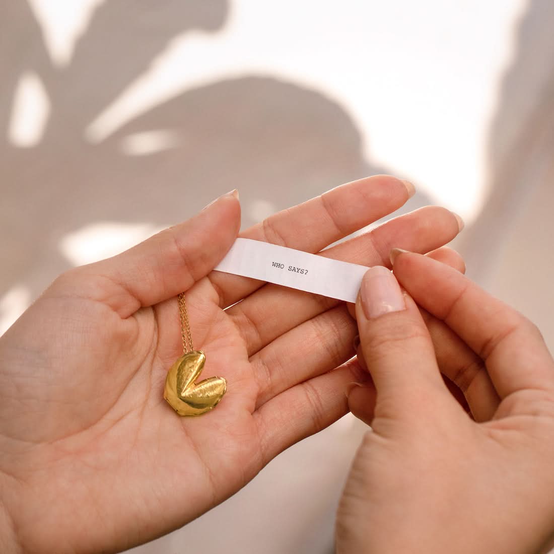 Fortune Cookie Locket (Medium) ONNEA Jewelry