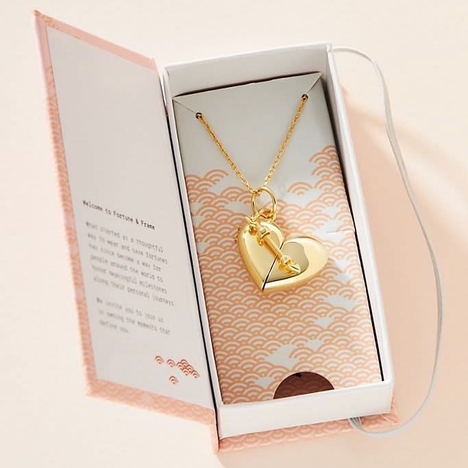 Heart + Arrow Locket ONNEA Jewelry