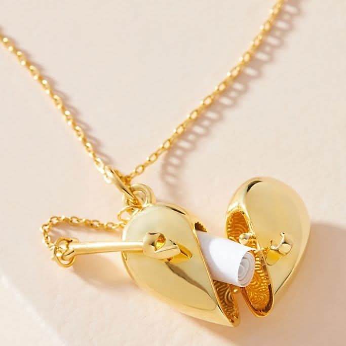 Heart + Arrow Locket ONNEA Jewelry
