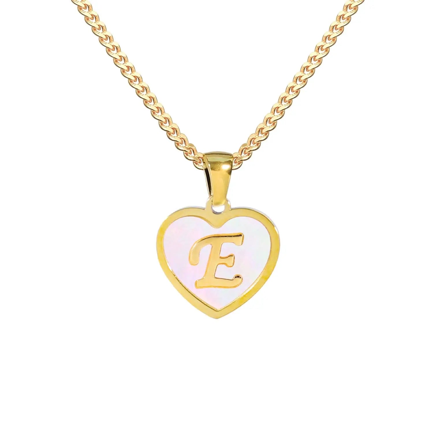 Heart - shaped Initial Necklaces ONNEA Jewelry