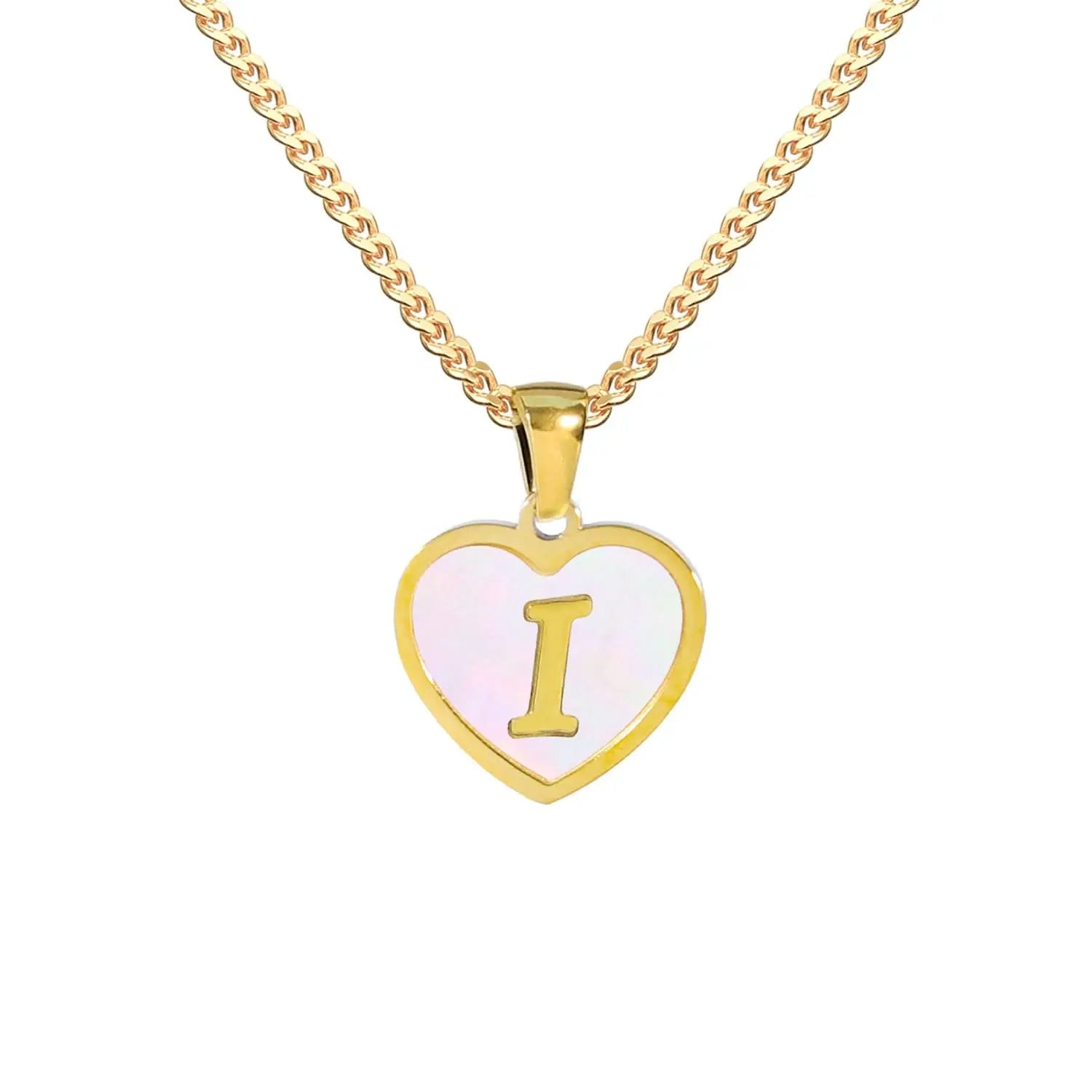 Heart - shaped Initial Necklaces ONNEA Jewelry