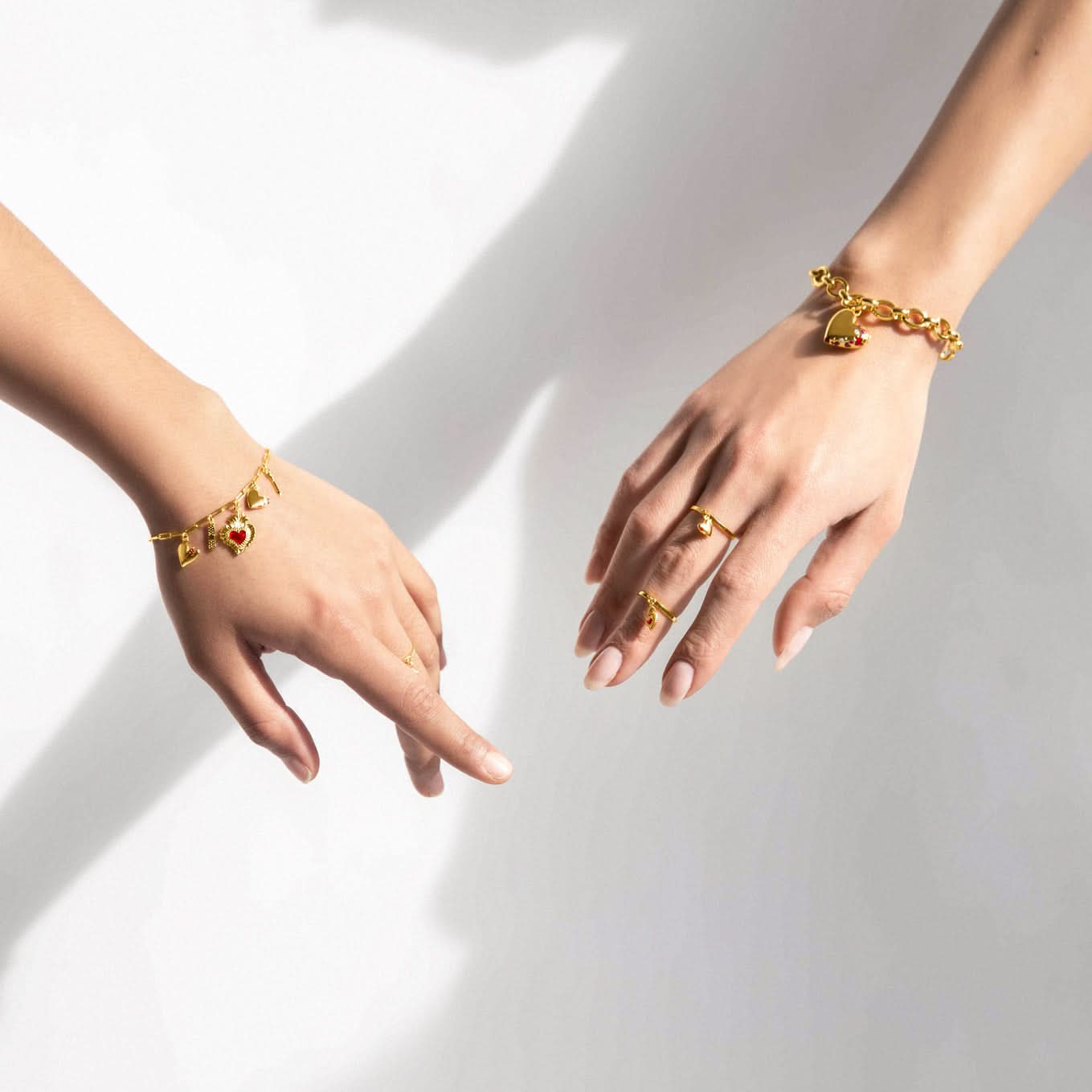 Jeweled Heart Bracelet ONNEA Jewelry