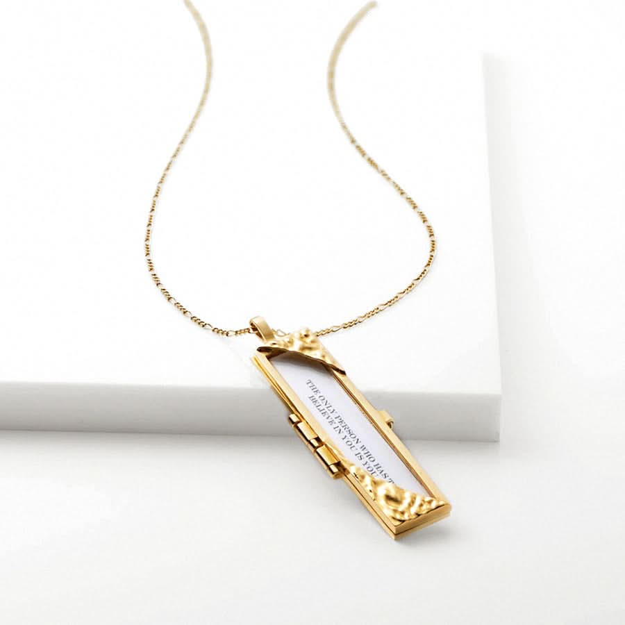 Turning Corners Fortune Locket ONNEA Jewelry