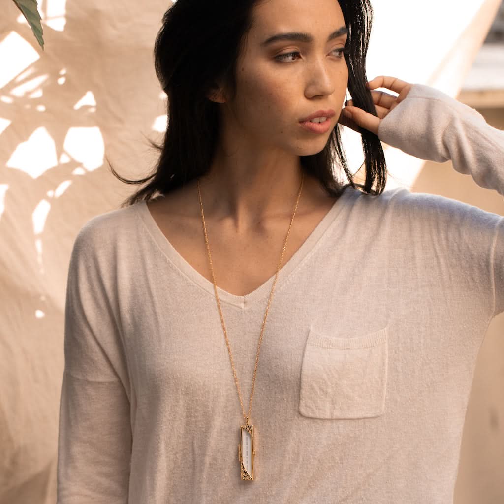 Turning Corners Fortune Locket ONNEA Jewelry