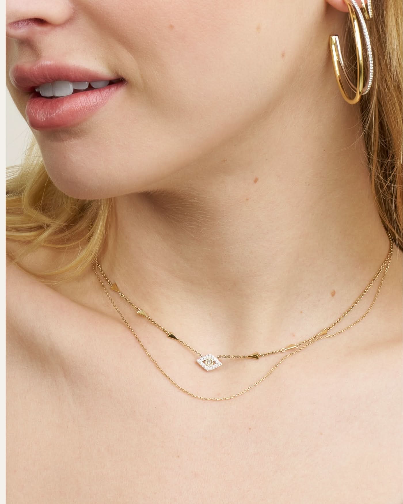 Protective Eye Adjustable Choker ONNEA Jewelry