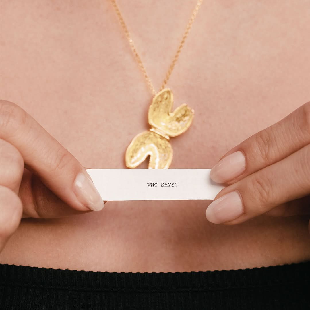 Fortune Cookie Locket (Medium) ONNEA Jewelry