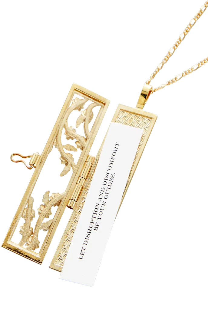 Flowered Vines Fortune Locket ONNEA Jewelry