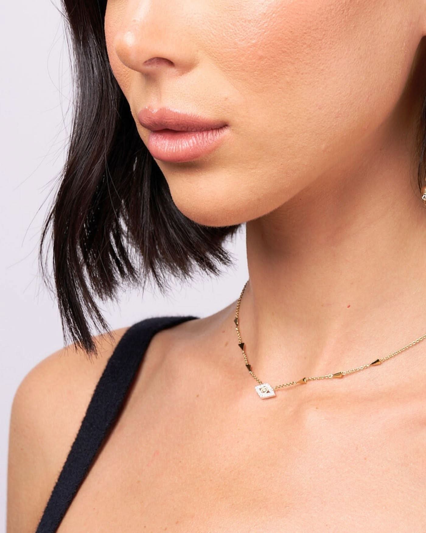 Protective Eye Adjustable Choker ONNEA Jewelry