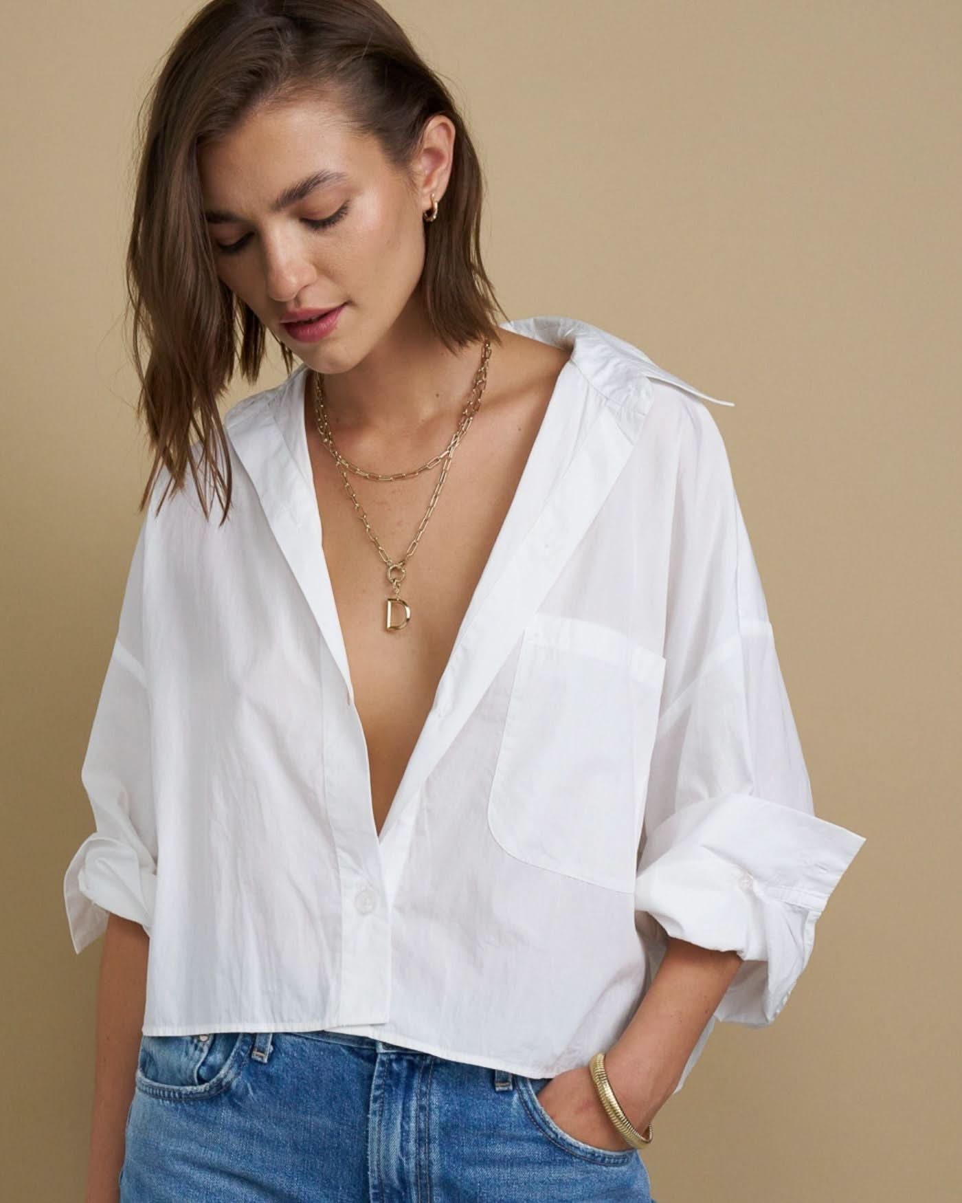 Tatum Clip On Grand Beveled Alphabet Charms ONNEA Jewelry