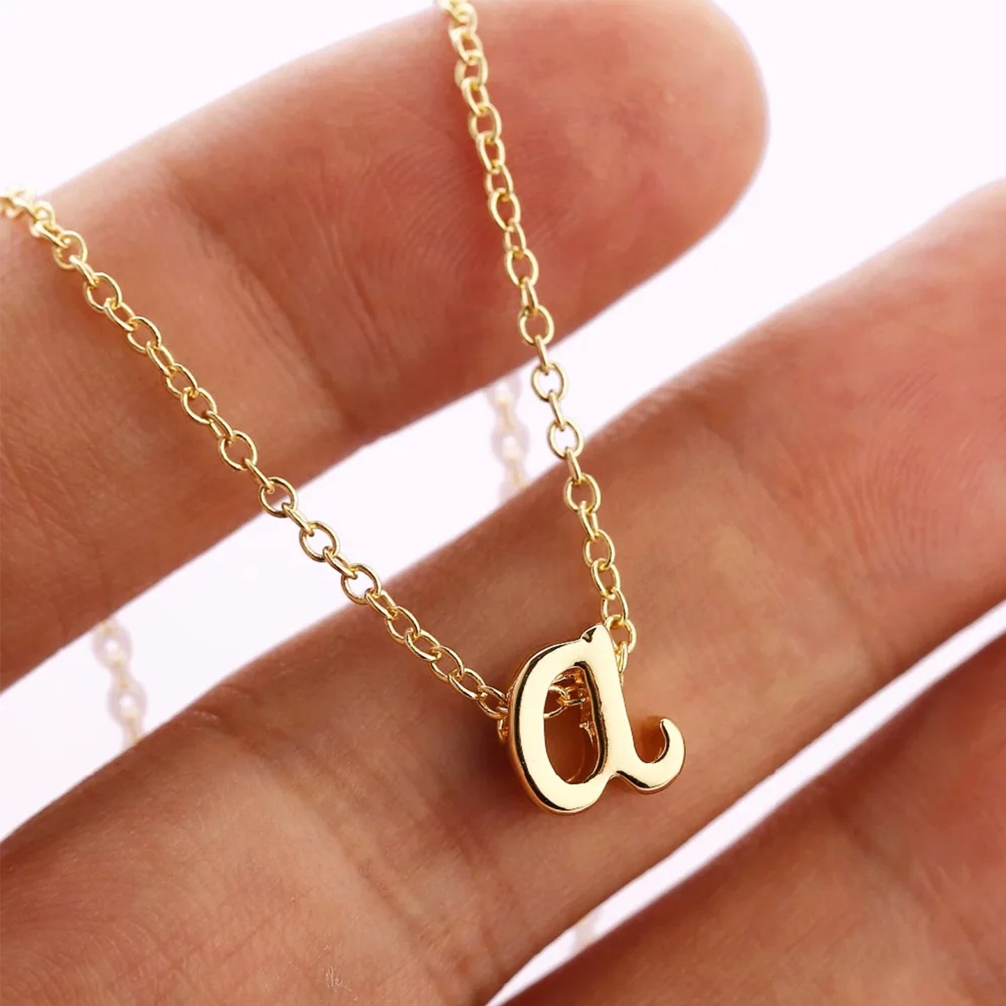 Golden Initial Necklaces: Personalize Your Style with Elegant Letters