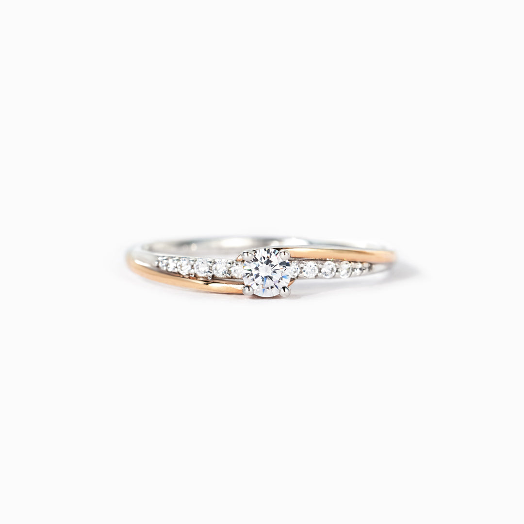 Always With You Round-Cut Accent Ring