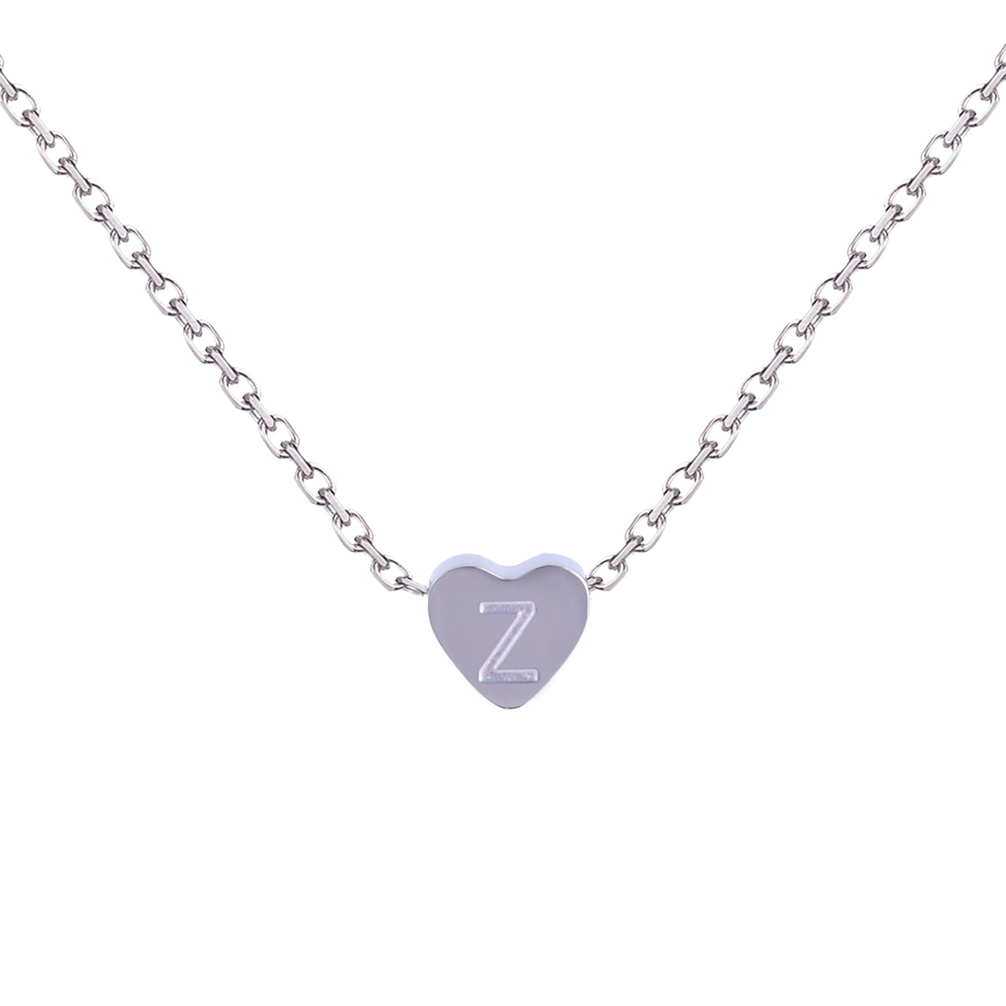 Heart - Shaped Initial Necklaces