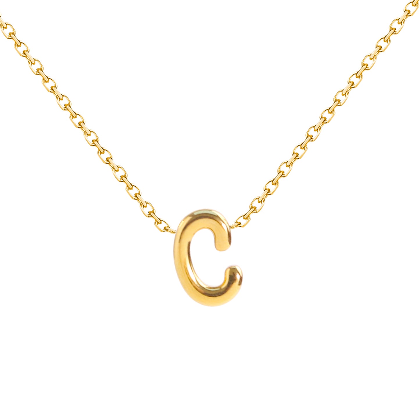 Golden Initial Necklaces: Personalize Your Style with Elegant Letters