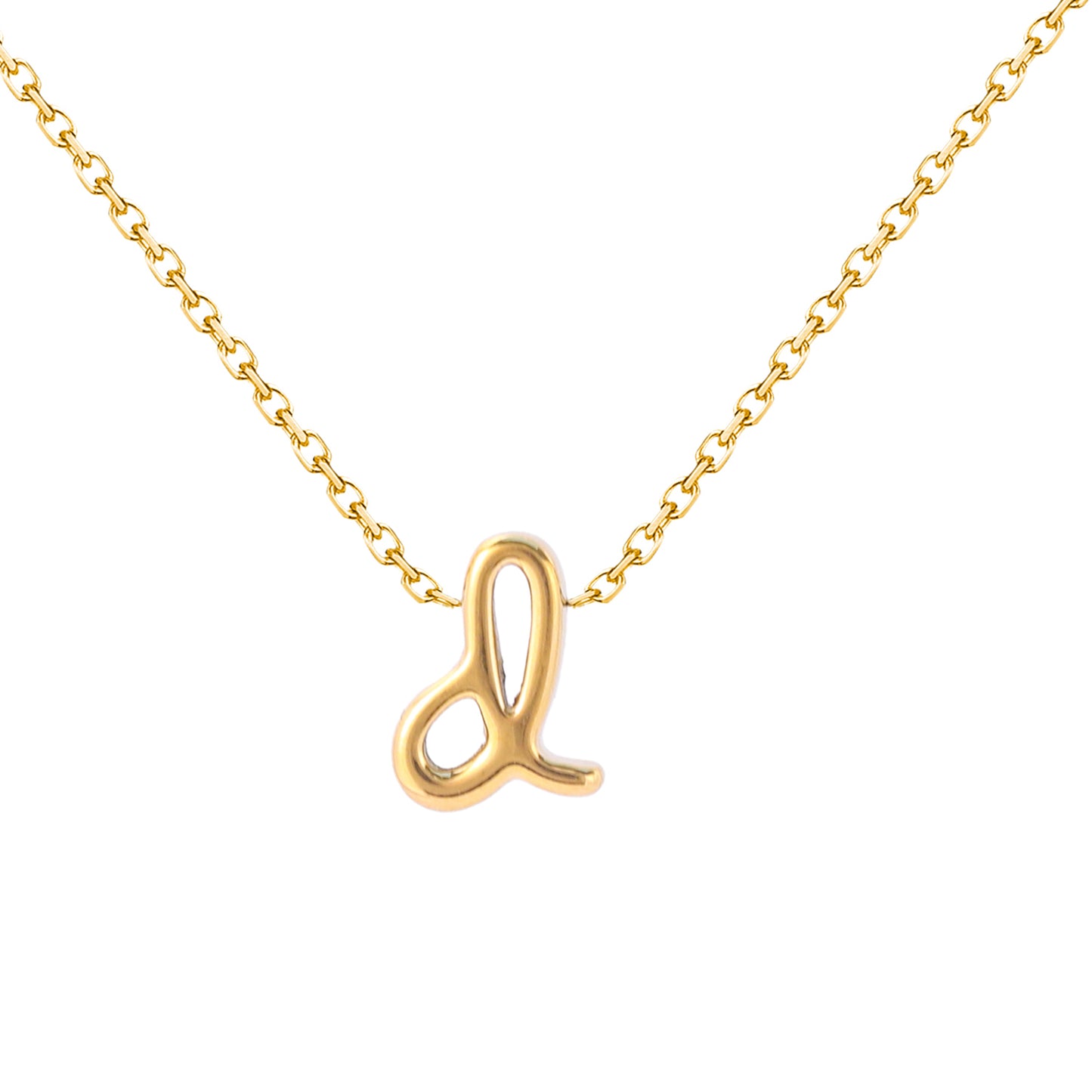 Golden Initial Necklaces: Personalize Your Style with Elegant Letters