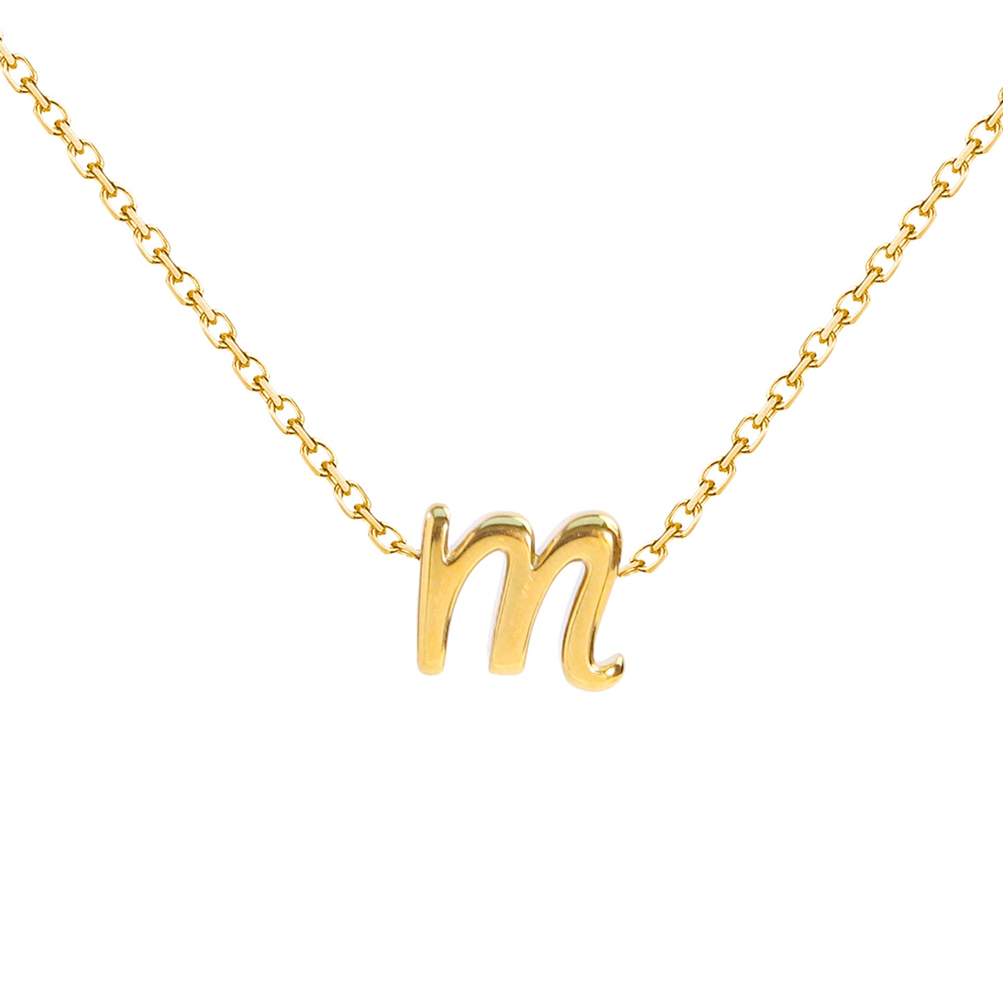 Golden Initial Necklaces: Personalize Your Style with Elegant Letters