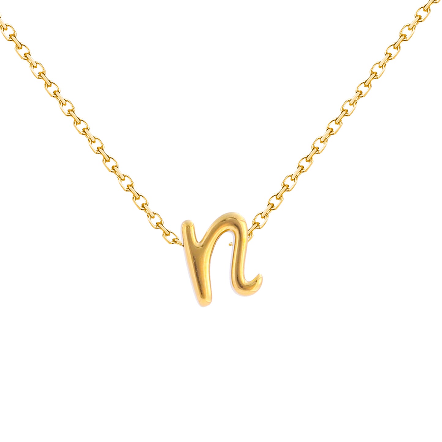 Golden Initial Necklaces: Personalize Your Style with Elegant Letters