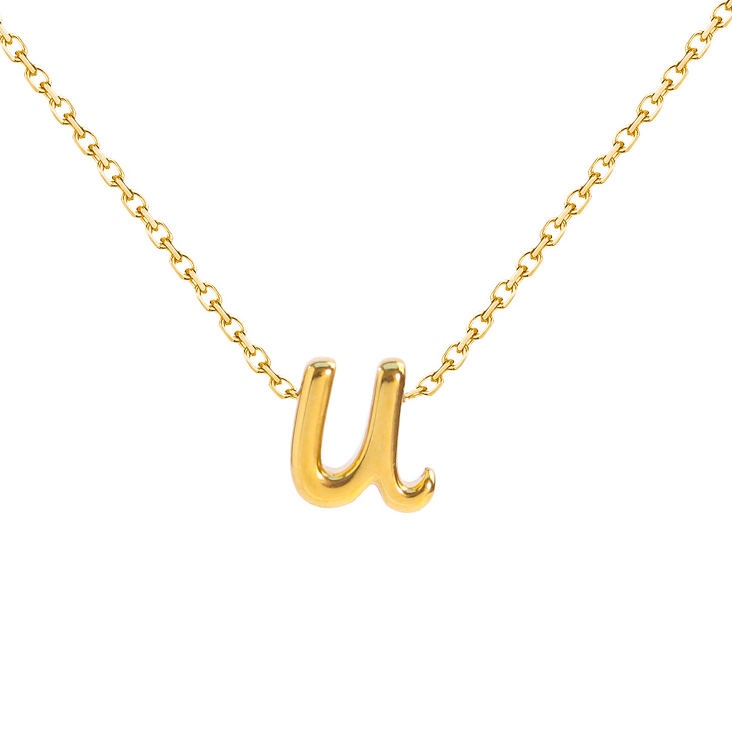 Golden Initial Necklaces: Personalize Your Style with Elegant Letters